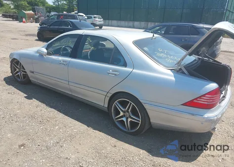 2003 Mercedes-Benz S 430 из США, поврежденный, VIN WDBNG83J23A359920